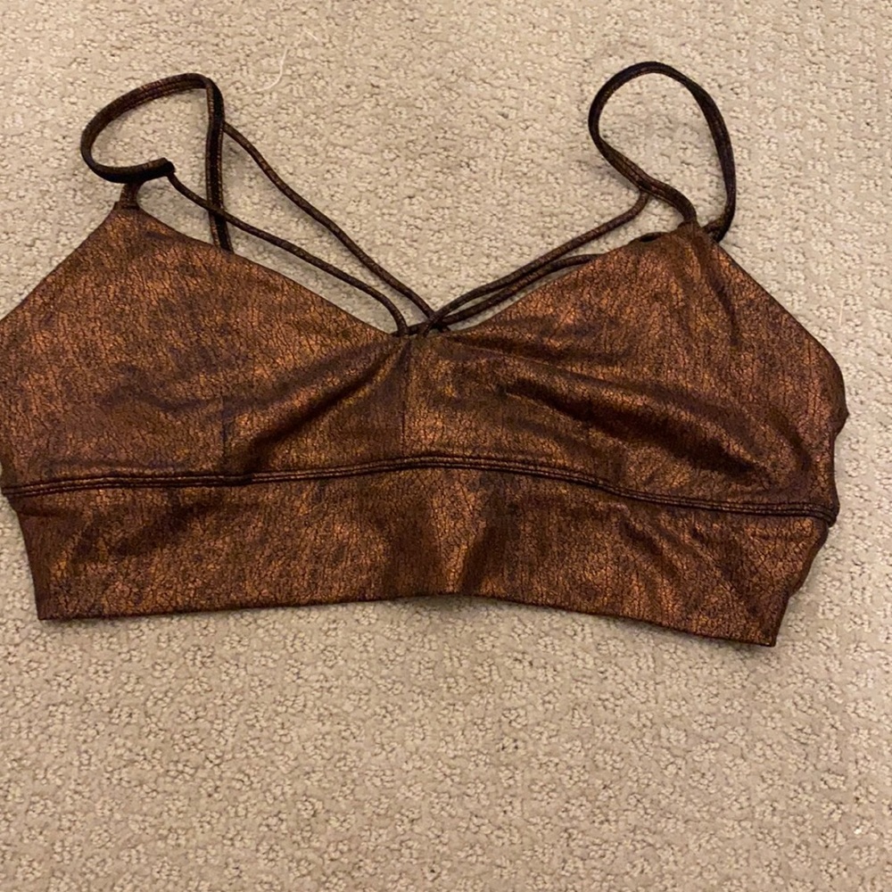 Strappy bra